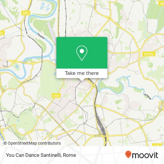 You Can Dance Santinelli map