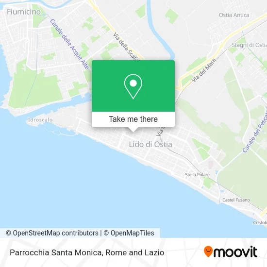 Santa Monica Parish map