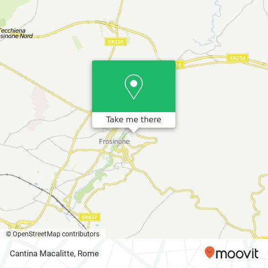 Cantina Macalitte map