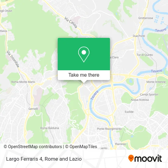Largo Ferraris 4 map