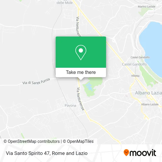 Via Santo Spirito 47 map