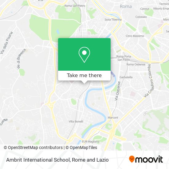 Ambrit International School map