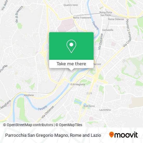 Parrocchia San Gregorio Magno map