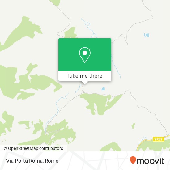 Via Porta Roma map