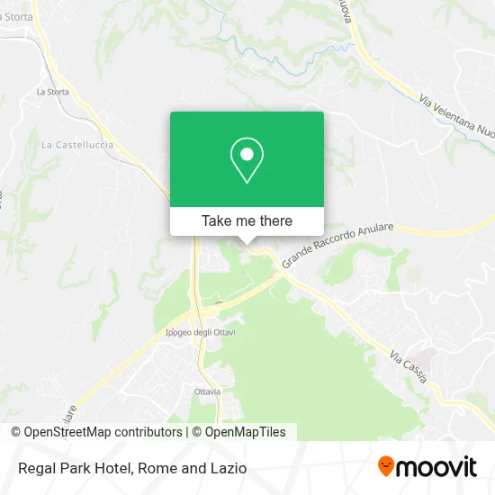 Regal Park Hotel map