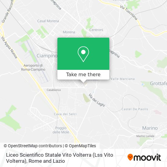 Liceo Scientifico Statale Vito Volterra (Lss Vito Volterra) map