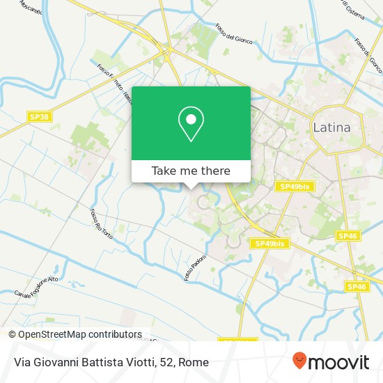 Via Giovanni Battista Viotti, 52 map