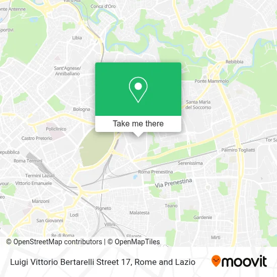 Luigi Vittorio Bertarelli Street 17 map