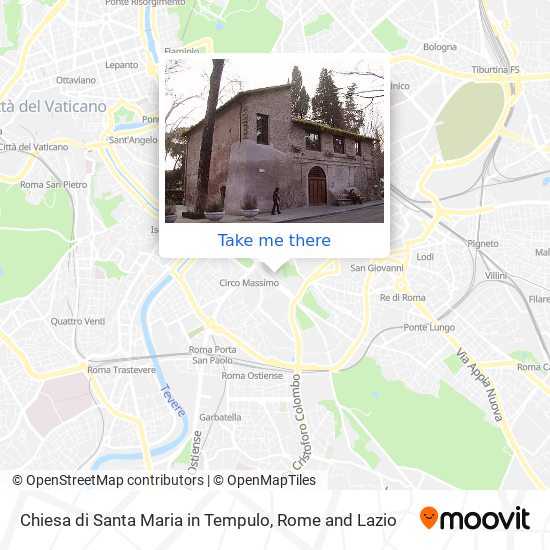 Chiesa di Santa Maria in Tempulo map