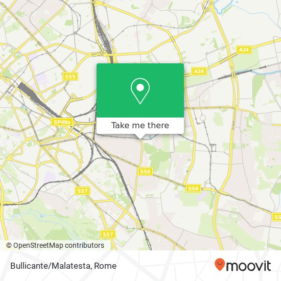 Bullicante/Malatesta map