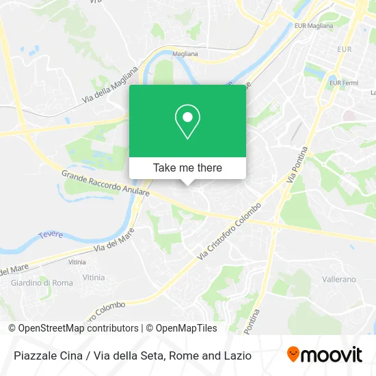 China Square / Silk Road Street map