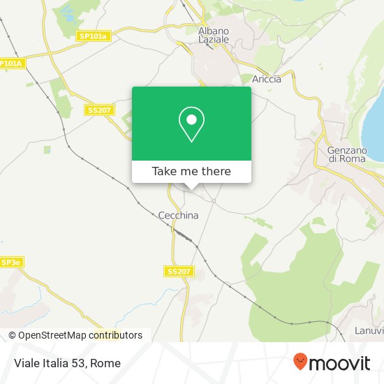 Viale Italia 53 map