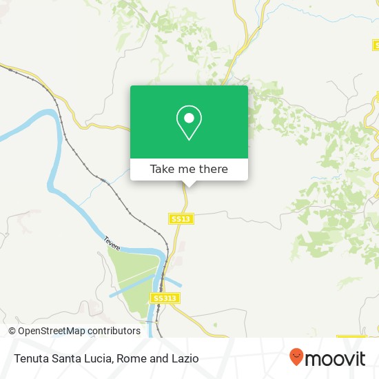 Tenuta Santa Lucia map