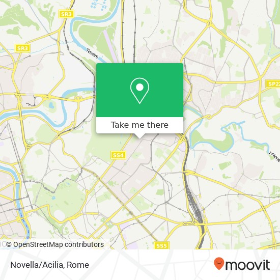 Novella/Acilia map