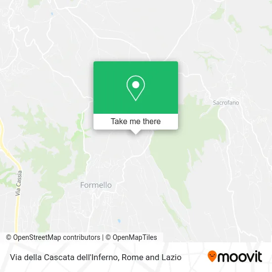 Hell's Waterfall Street map