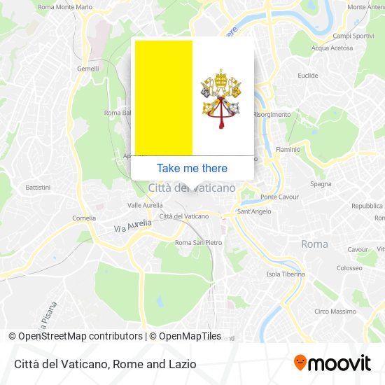 Città del Vaticano map