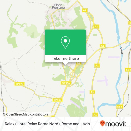 Relax (Hotel Relax Roma Nord) map