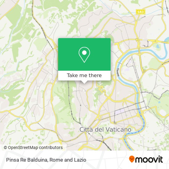Pinsa Re Balduina map