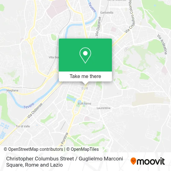 Christopher Columbus Street / Guglielmo Marconi Square map