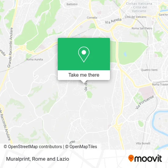 Muralprint map