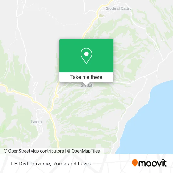 L.F.B Distribuzione map
