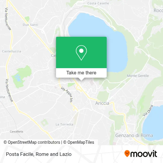 Posta Facile map