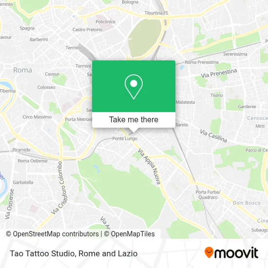 Tao Tattoo Studio map