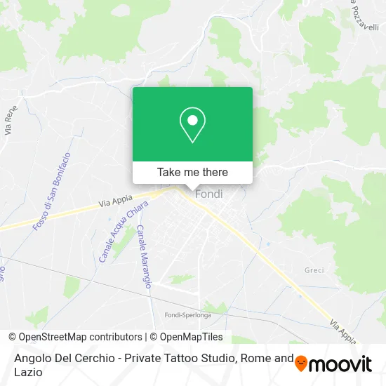 Angolo Del Cerchio - Private Tattoo Studio map