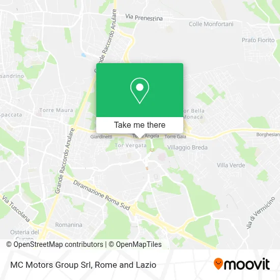 MC Motors Group Srl map