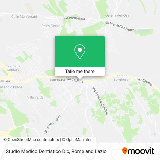 Studio Medico Dentistico Dlc map