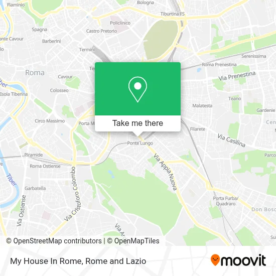 My House In Rome map
