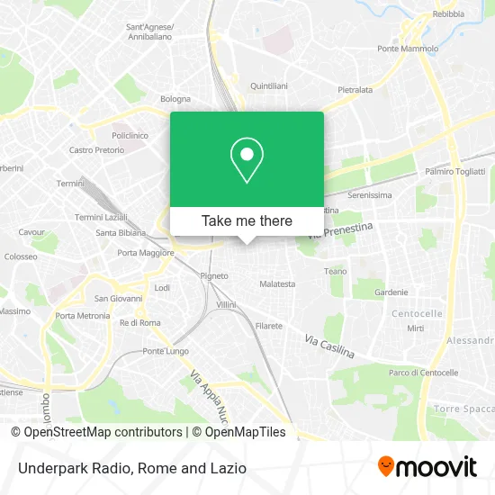 Underpark Radio map