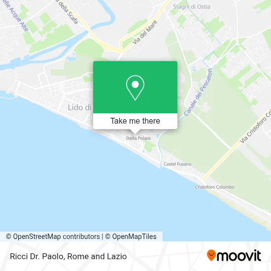 Ricci Dr. Paolo map