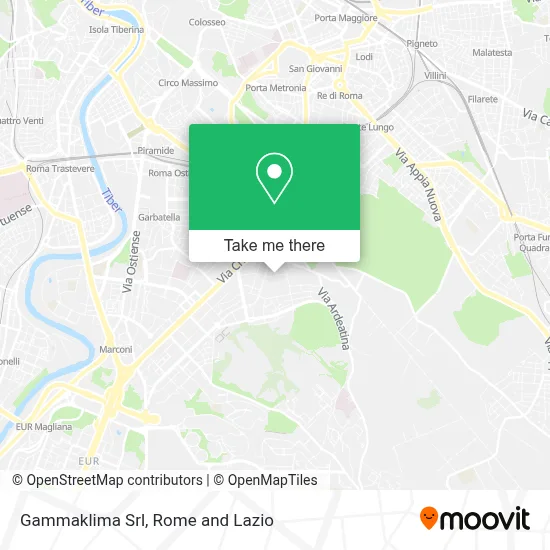 Gammaklima Srl map