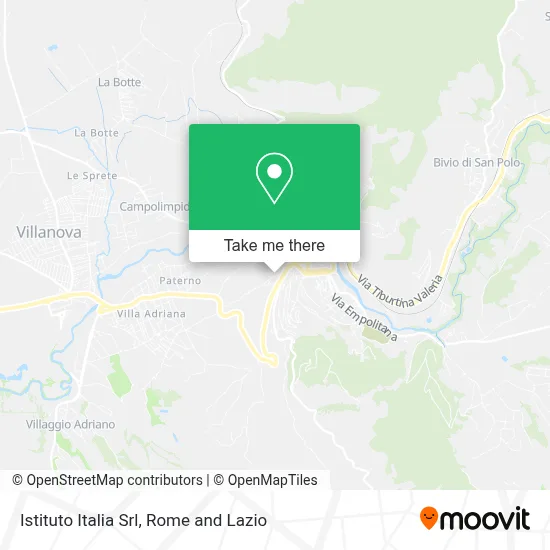 Istituto Italia Srl map