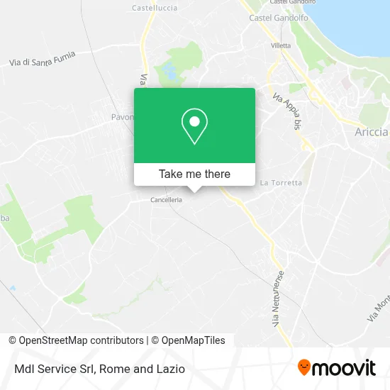 Mdl Service Srl map