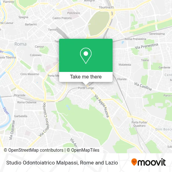 Studio Odontoiatrico Malpassi map