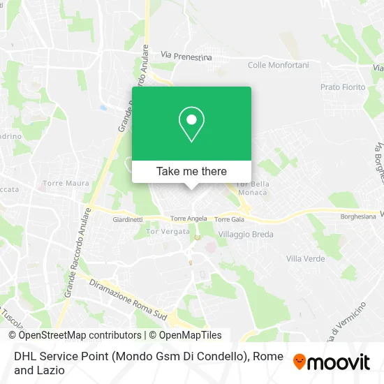 DHL Service Point (Mondo Gsm Di Condello) map