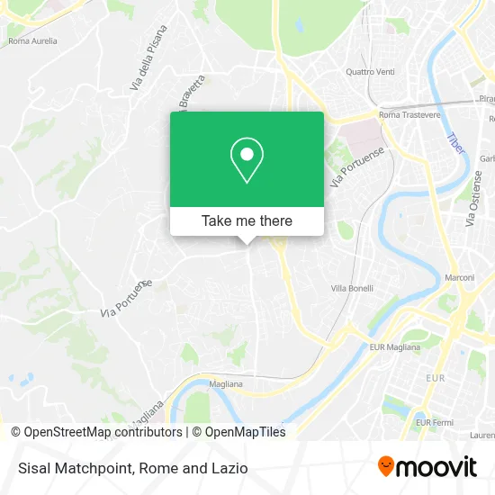 Sisal Matchpoint map