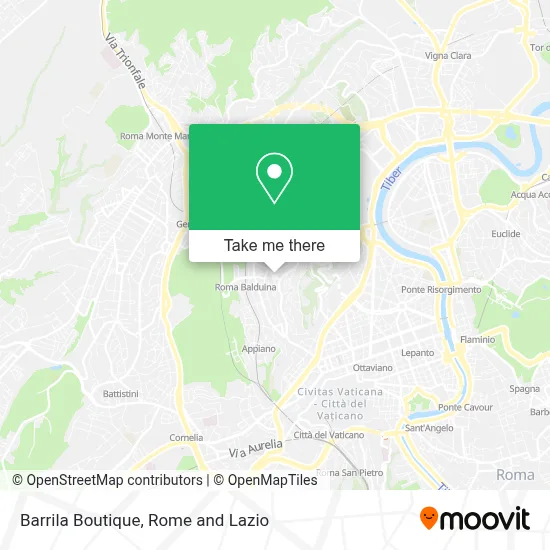 Barrila Boutique map