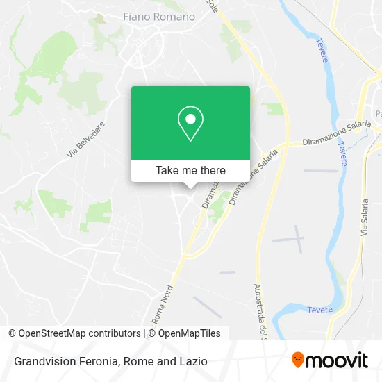 Grandvision Feronia map