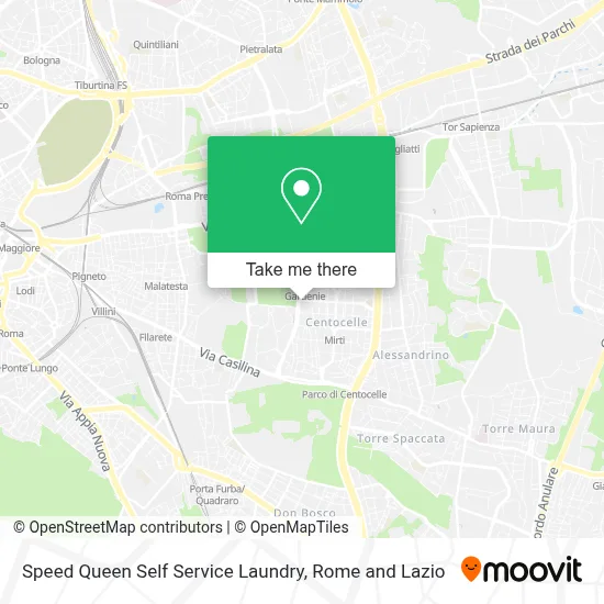 Speed Queen Self Service Laundry map
