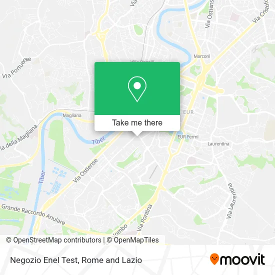 Negozio Enel Test map