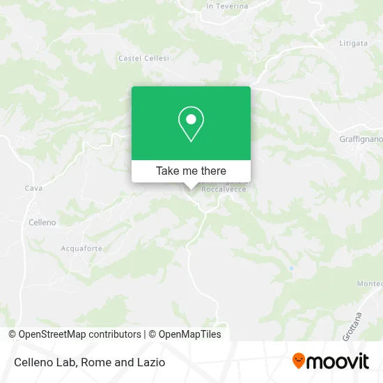 Celleno Lab map