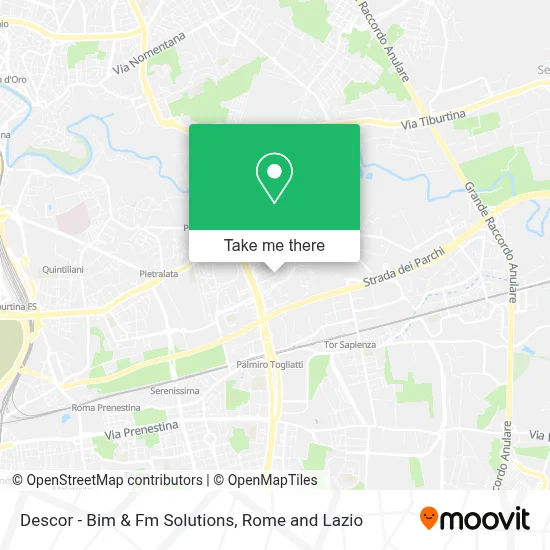 Descor - Bim & Fm Solutions map