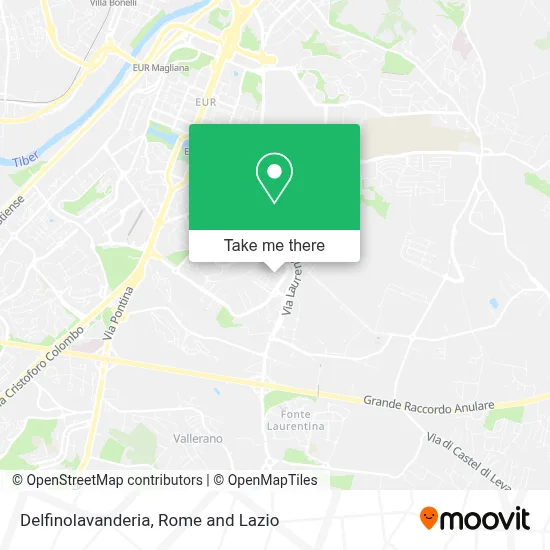 Delfinolavanderia map