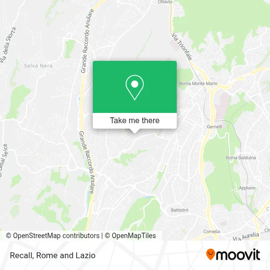 Recall map