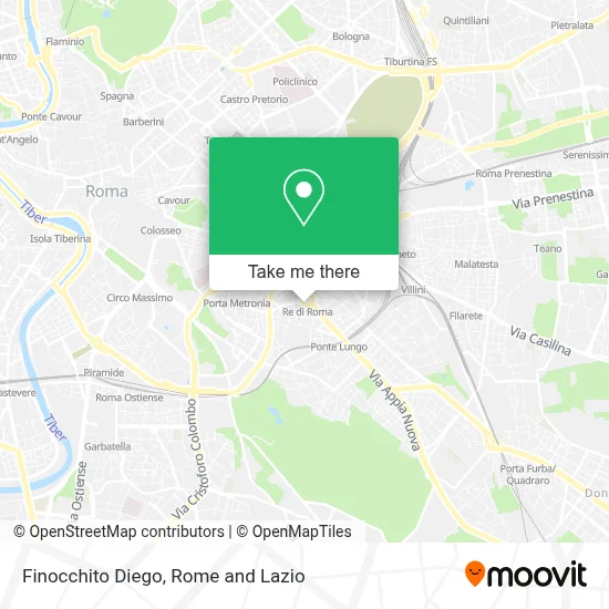 Finocchito Diego map