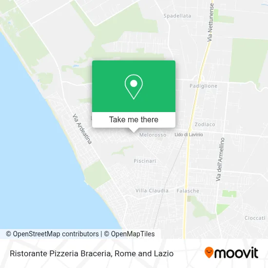 Ristorante  Pizzeria  Braceria map