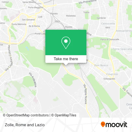 Zolle map